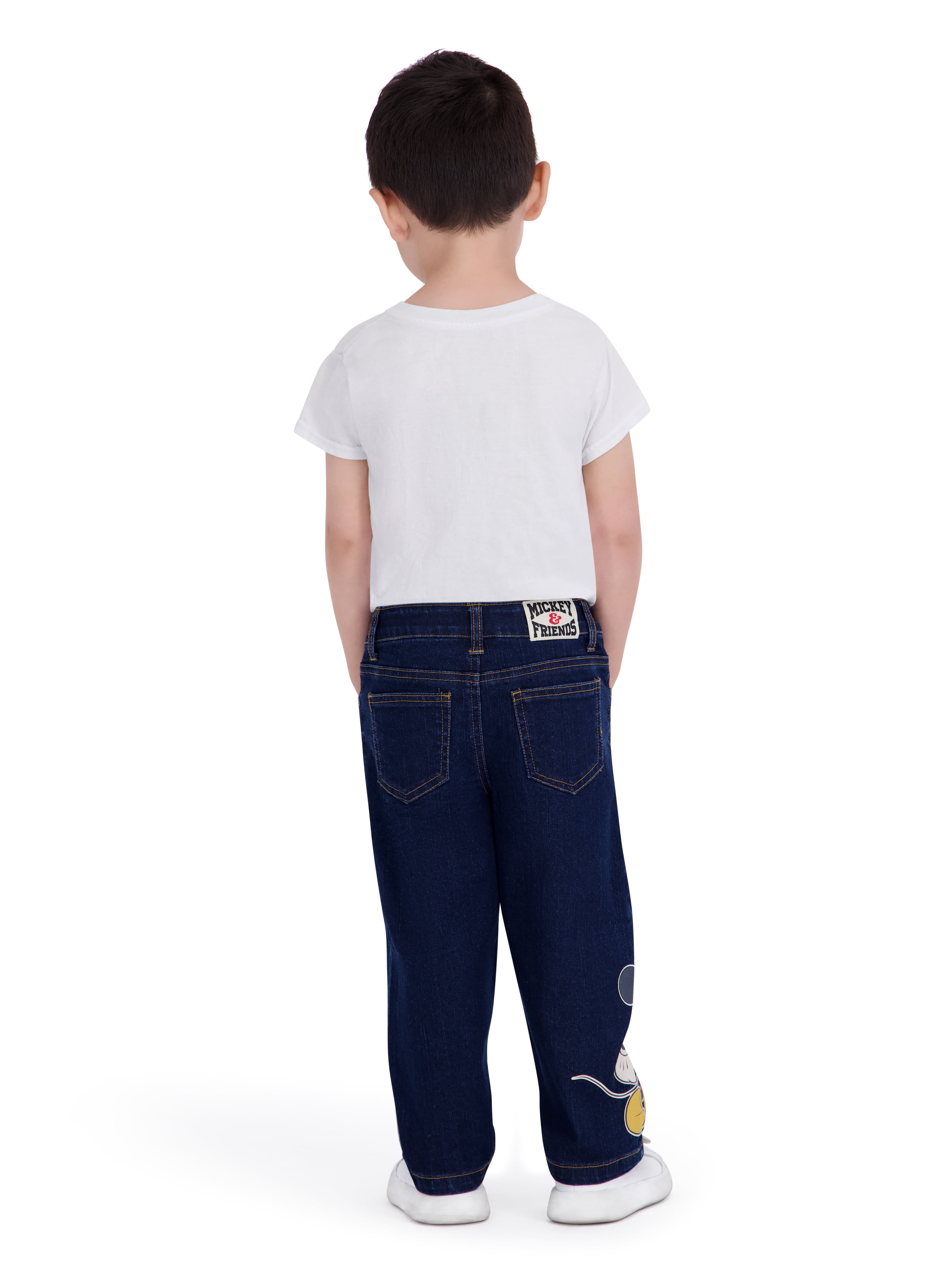 Mickey Mouse Toddler Boy Denim Pant, Sizes 12M-5T