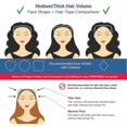 thumbnail image 3 of 2pcs Invisible Hair Hoop, Curly Thick Hair Large Headband, Curly Thick Hair Headband Hand, Hairstyle Fixing Tool, 3 of 5