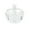 Clear, variant on UDIYO Clear Nail Art Dish Transparent Anti-scratch Glassware Clear Nail Art Powder Dappen Dish for Home