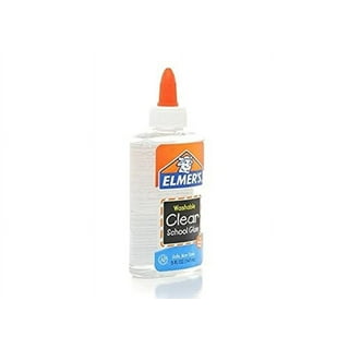 Elmer's Liquid School Glue, Clear, Washable, Great for Making Slime, 1  Gallon 