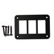 thumbnail image 3 of Soporte de la carcasa del panel del interruptor basculante Carcasa del interruptor basculante de palanca impermeable negra 3 vías, 3 of 7