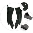 thumbnail image 2 of Sensethe 2pcs Car Bumper Spoiler Rear Lip Diffuser Splitters Protector (Black), 2 of 6