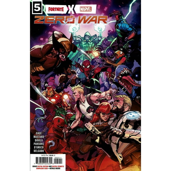 Fortnite X Marvel: Zero War #5 VF ; Marvel Comic Book