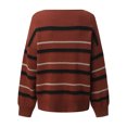 thumbnail image 2 of Vedolay Fall Sweater Women's Cropped Turtleneck Sweater Long Sleeve Pullover Cute Tops,Red M, 2 of 4