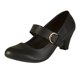 thumbnail image 1 of Tacón Para Mujer CASTALIA 237-13 Negro Correa Ajustable, 1 of 3