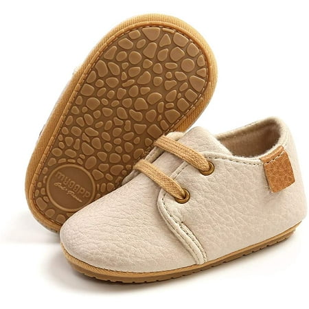 

Baby Boys Girls Sneakers Anti-Slip Oxford Loafer Flats Infant Toddler PU Leather Soft Sole Baby Shoes