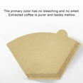 thumbnail image 2 of Kumdkd 50-Pack Unbleached Coffee Filters #4 Cone - Thickened Fan-Fold Paper for Pour Over/Drip Makers (Chemex/Hario Compatible), 2 of 5