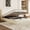 Cream White, variant on SHA CERLIN King Size Lift Up Storage Bed Frame, Vertical Channel Tufted Headboard with Wingback, Hydraulic Underneath Storage Space, Velvet Upholstered Platform Bed, Black