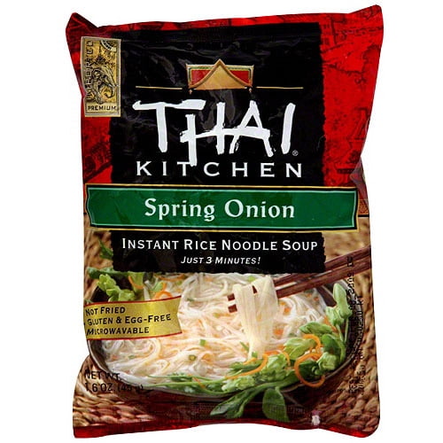 Kitchen Instant Rice Noodle Soups Onion, Gluten Free, 1.6 oz. (Pack of 12) by Generic