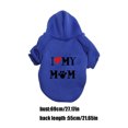thumbnail image 3 of YOHAVEN 5XL Dog Fleece Sweater Hoodie Warm Clothing for Small Medium Large Dogs Pet Fashion Apparel Spring Fall Winter Holiday Outfit, 3 of 6