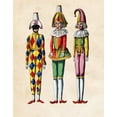 thumbnail image 2 of Fab Funky 20x24 Black Ornate Wood Framed with Double Matting Museum Art Print Titled - Trio of Puppets, 2 of 4
