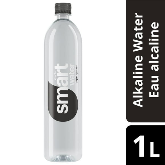 Glaceau Smartwater Alkaline Bottle, 1 Liter, 1 L