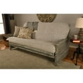 thumbnail image 3 of Bowery Hill Modern Coil Hinged Full-size Futon Mattress in Gray-Frame Not Included, 3 of 4