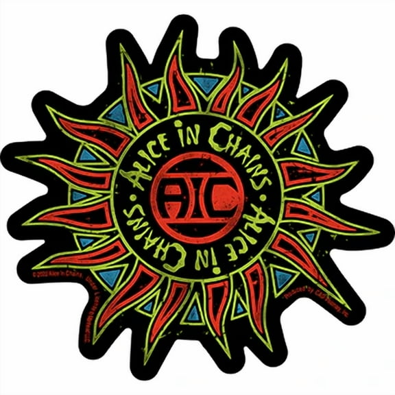 Alice In Chains Sun 4.7"x5" Sticker