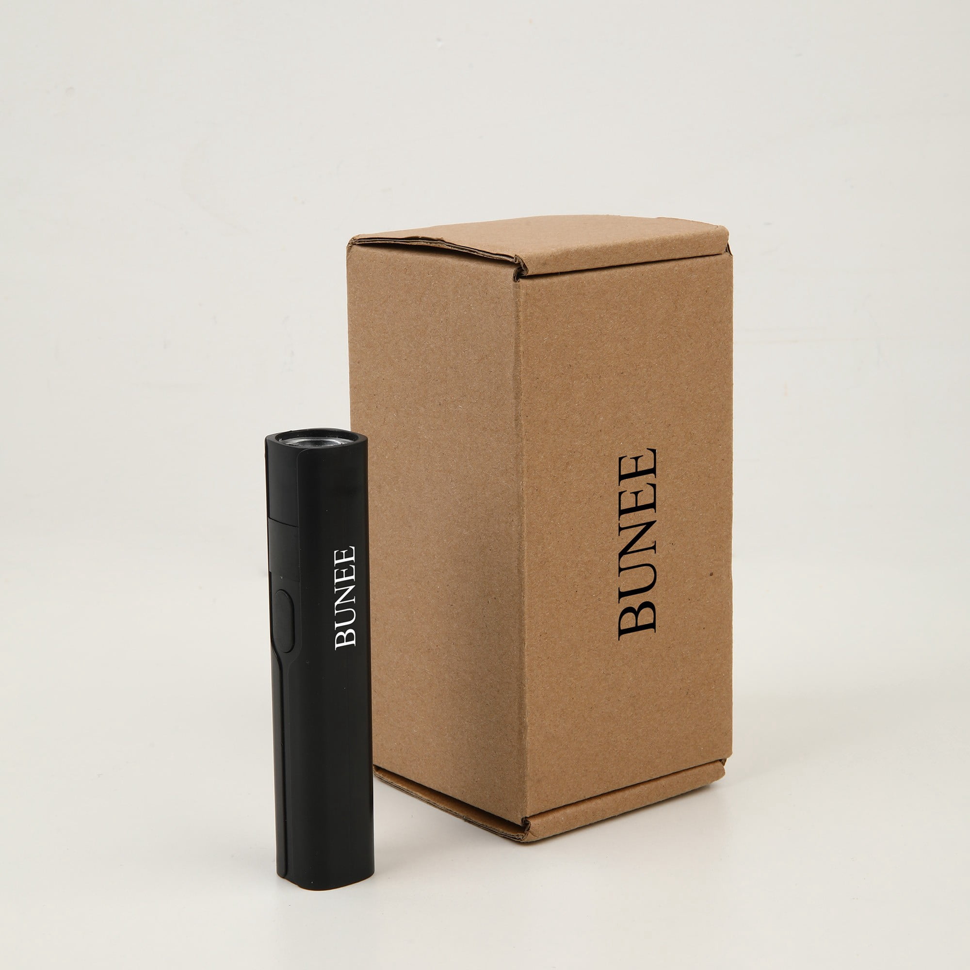 BUNEE  LED Flashlight, 6500 Lumen, Rechargeable, Dual Power  USB, Charging Bank, IP67 Waterproof