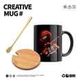 thumbnail image 5 of Taza personalizada de dibujos animados periféricos de animación de Spiderman de Marvel, taza de cerámica creativa y genial, taza de café negra, regalo de vacaciones, 5 of 5