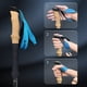 thumbnail image 5 of Bastones de trekking TheFitLife, de fibra de carbono, plegables, verdes, 5 of 7
