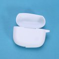 thumbnail image 2 of Funda de silicona con llavero para ZMI PurPods Pro Earbuds Estuche de carga (Blanco), 2 of 8