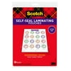 Scotch™ Self-Seal Laminating Pouches, Letter Size, 10 PK