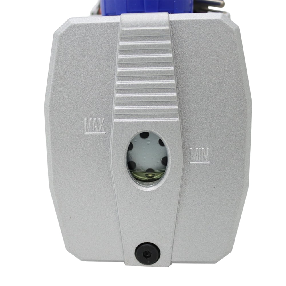 EQCOTWEA 2-Stage 7 CFM Vacuum Pump High Performance Rotary Vane 3/4HP 110V 60Hz 1720r/min