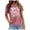 Pink, variant on Women's Casual Loose Fit Tennis T Shirt With Fun Graphic Top Tee Stylish Beautiful Women's T-Shirts