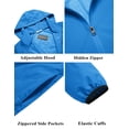 thumbnail image 4 of Chubasquero COOFANDY impermeable y transpirable para hombre azul S, 4 of 6