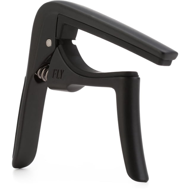 Capo Jim Dunlop Trigger Fly curvado negro