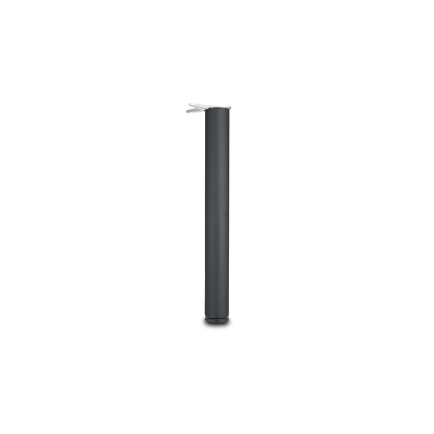 Richelieu 620710900 28 Tall Metal Table Leg Black Com Tall Metal Table Leg, How Tall Are Table Legs