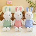 thumbnail image 2 of Soft / Cartoon / Cute / Rabbit Plush Toy / Rabbit Doll Wearing Small Daisy Print Lace Skirt / Children's Birthday Giftpink75cm Deng Xun unisex, 2 of 2