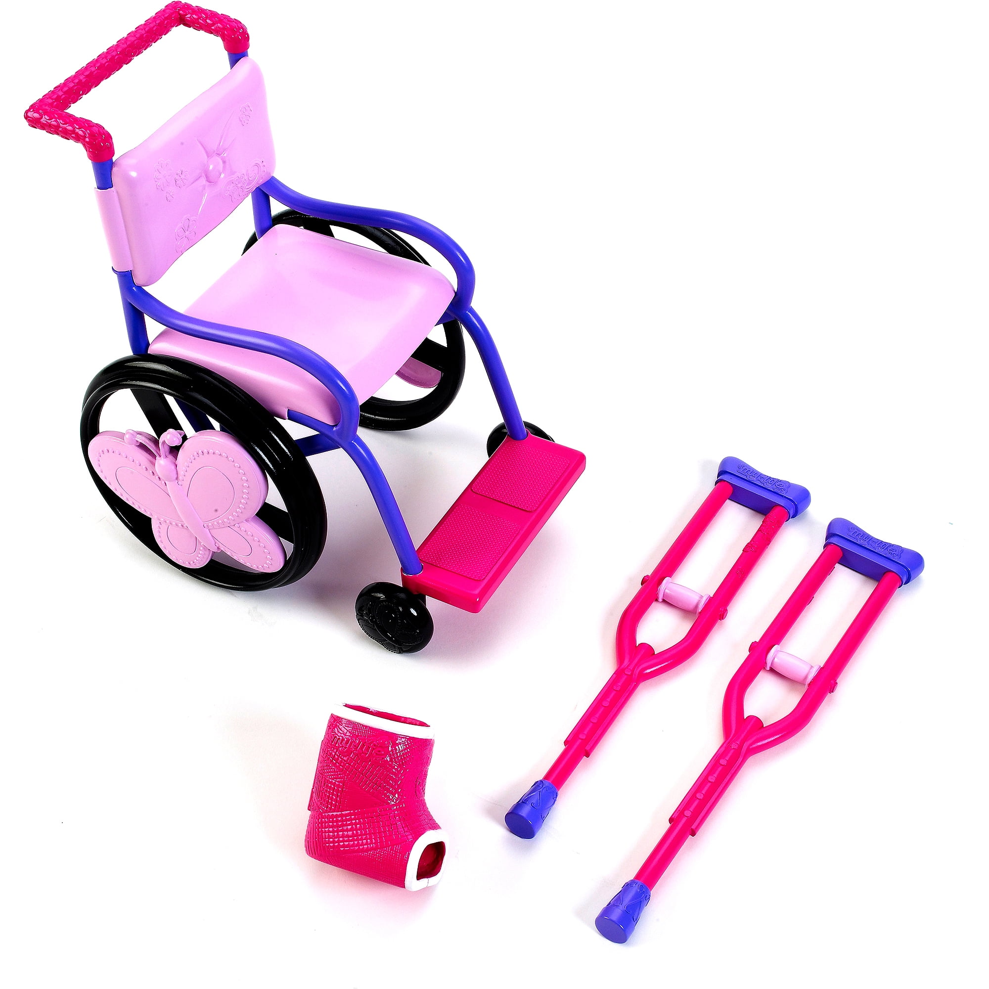 doll in a wheelchair