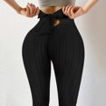 thumbnail image 2 of Gibobby Leggings deportivos mujer para yoga Leggings de entrenamiento para mujer Fitness Deportes Correr Yoga Pantalones atléticos(Negro,XL), 2 of 5