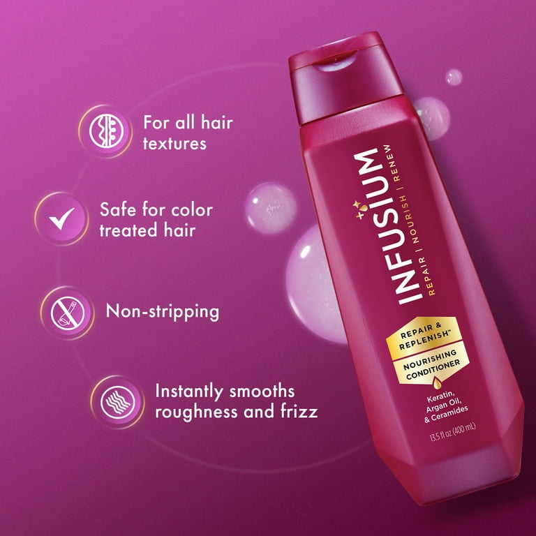 skin conditioner Ⅳ Infusium Moisturize Replenish Conditioner with Keratin and Argan