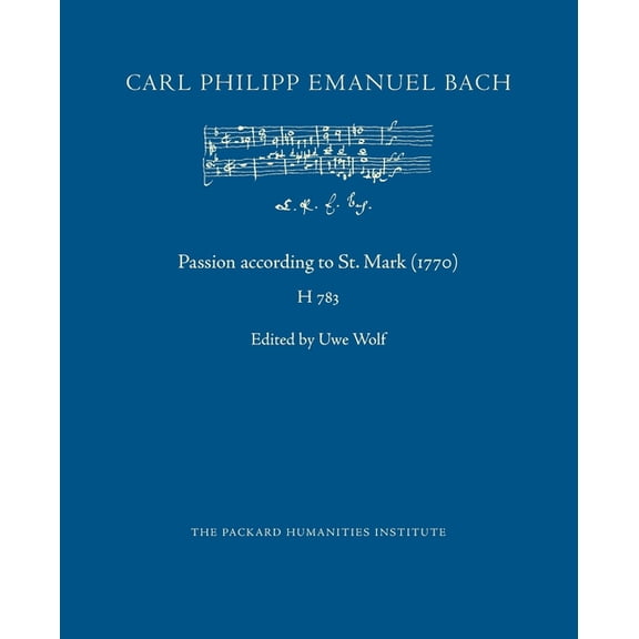 Passion according to St. Mark (1770), (Paperback)