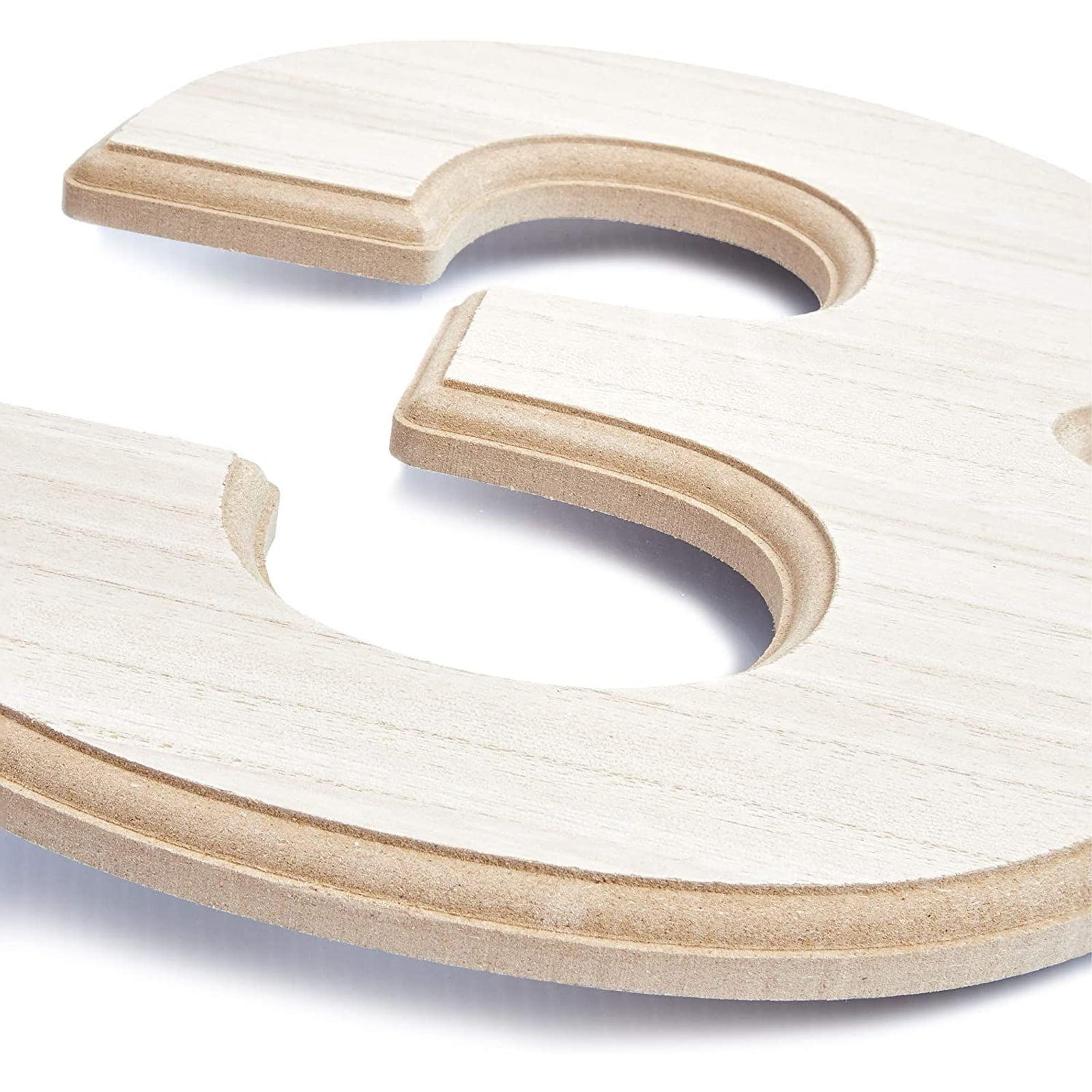 Wood Numbers for Crafts, Wooden Number 5 (12 in), PACK - Kroger
