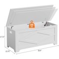 thumbnail image 3 of Almacenamiento Chest cm de Profundidade Madera Toy Almacenamiento Bench Moderno Style Lift-Top Toy Chest con Seguridad cm de Alturainge para Entryway cm de Profundidadormitorio Living Sala..., 3 of 7