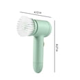 thumbnail image 3 of Rechargeable Cleaning Tools Grout Brush Cleaning Brush With 2 Brush Heads Suitable For Bathroom Wall Tiles Floor Bathtub Kitchen, 3 of 6