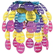 The Beistle Company Easter Egg Cascade Multi-color Centerpiece