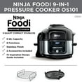 thumbnail image 2 of Ninja Foodi 9 in 1 Pressure Cooker and Air Fryer with Nesting Rack, Silver, 2 of 10