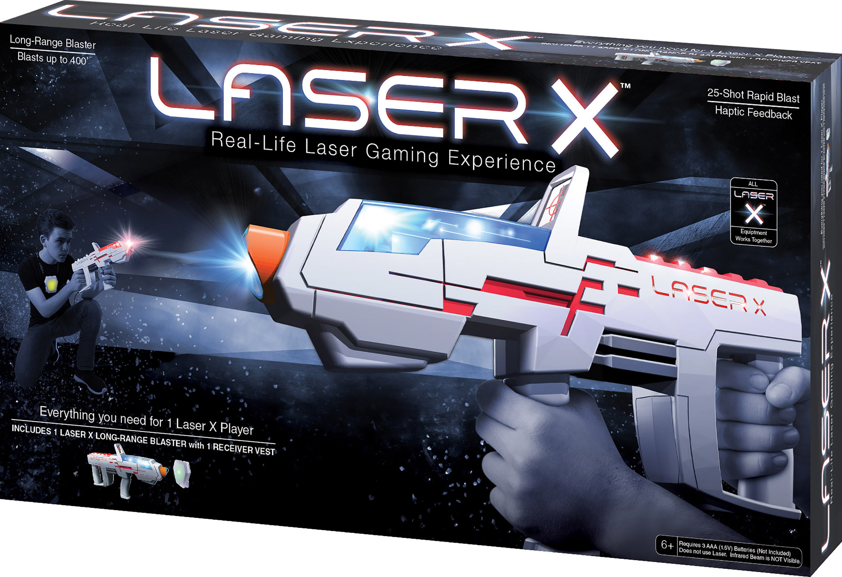 Laser X - Double Blaster Evolution - Dès 6 ans - Lansay