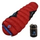 thumbnail image 1 of Mamma Sovsäckar Sacos de dormir de momia Saco de dormir de algodón Equipo para acampar al aire libre (Rojo) Ehuebsd Para Estrenar, 1 of 9