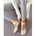 thumbnail image 4 of Yawlsow 4 Pairs Pilates Socks with Grips for Women, Non-Slip Yoga Socks for Barre, Ballet, Barefoot Workout, 4 of 6