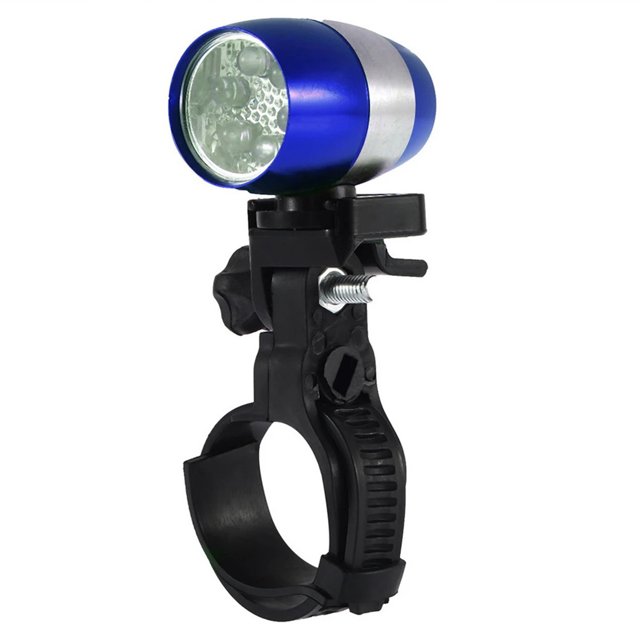 Yuarrent Pilas de botón CR2032 Luz para bicicleta Ligera Impermeable Ahorro de energía Luz LED para bicicleta Duradera Ciclismo azul