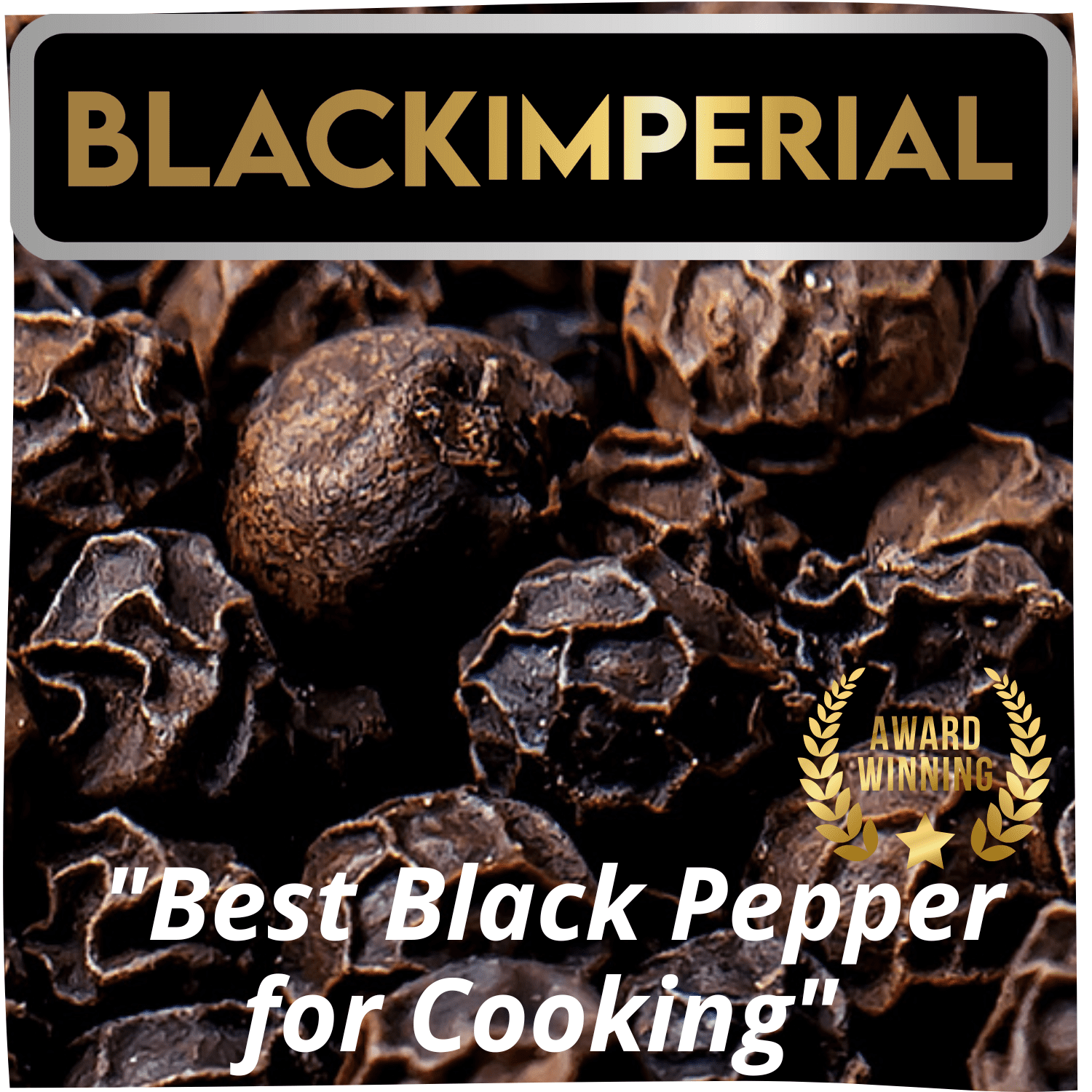 YUPANQUI Refillable Black Pepper Grinder 3.5oz Gourmet Organic Black Peppercorns for Cooking Flavor