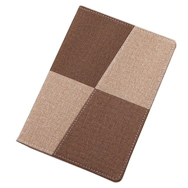 1 unidad de cuaderno de negocios A5 de tela de cáñamo de algodón, libro de contabilidad grueso para trabajo de oficina, bloc de notas de regalo