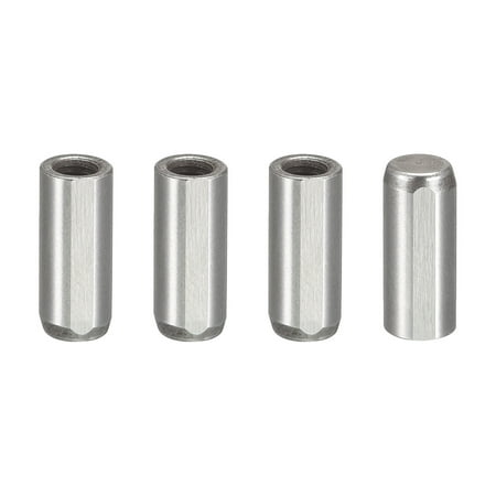 

M3 Internal Thread Dowel Pin 4 Pack 5x10mm Chamfering Flat Exhaust Groove Pin