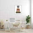 thumbnail image 2 of Stupell Industries Designer Bow Heels on Deluxe Glam Bookstack Beauty & Fashion Painting White Framed Art Print Wall Art, 24 x 30, 2 of 7