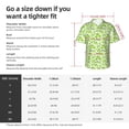 thumbnail image 3 of Salouo Cute Frogs for Hawaiian Shirt for Men,Summer Beach Casual Short Sleeve Button Down Shirts Men's Regular-Fit Short-Sleeve Print Shirt -Medium, 3 of 6