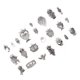 thumbnail image 4 of 23 Uds colgantes de búhos DIY bronce en forma de búho accesorios para hacer joyas para pulsera collar llavero decoración regalo, 4 of 5