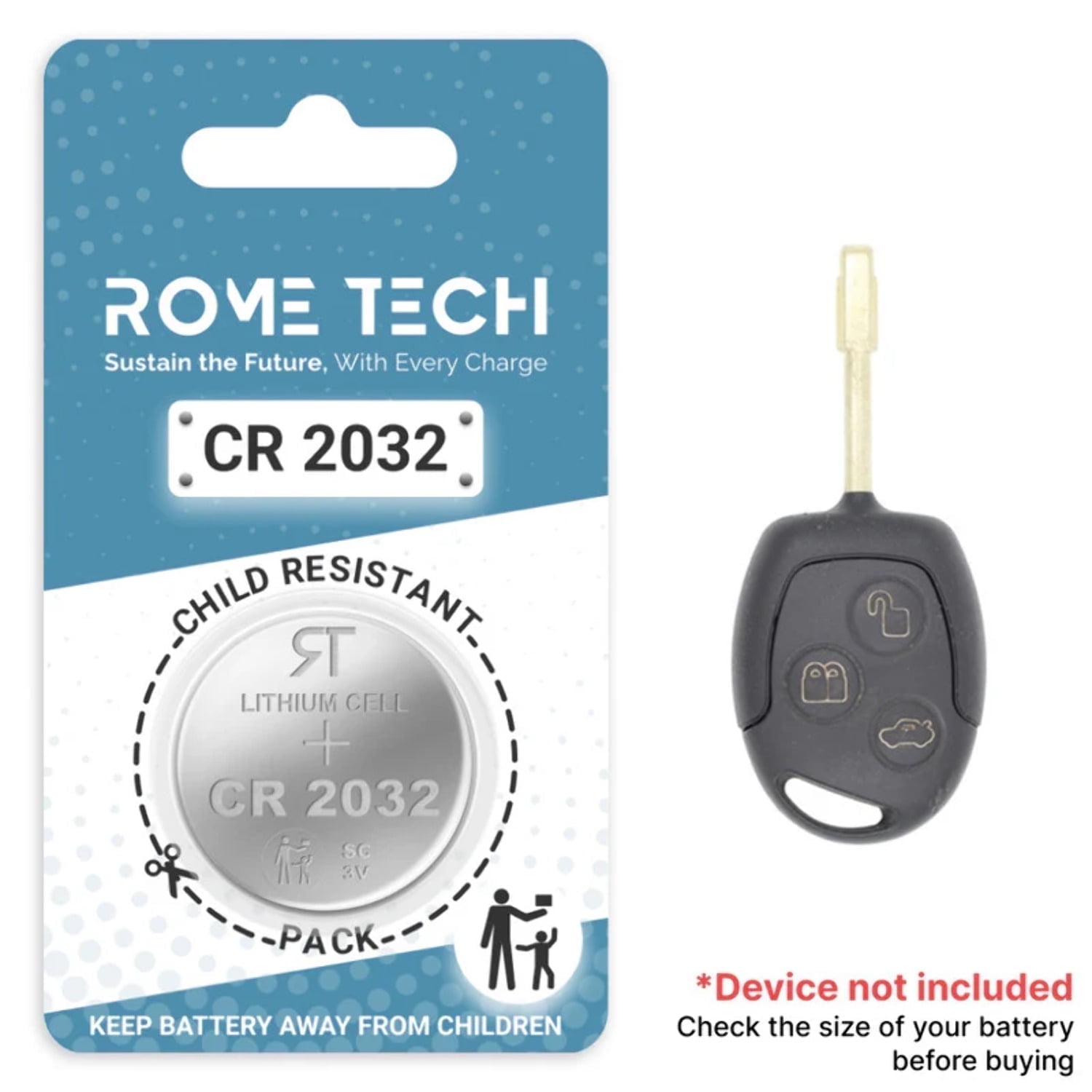 Replacement Key Fob For 2007-2015 Ford Edge - Programmable Remote