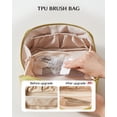 thumbnail image 3 of Bolsa de cosméticos EACHY, bolsa de maquillaje de viaje de gran capacidad, 3 of 5